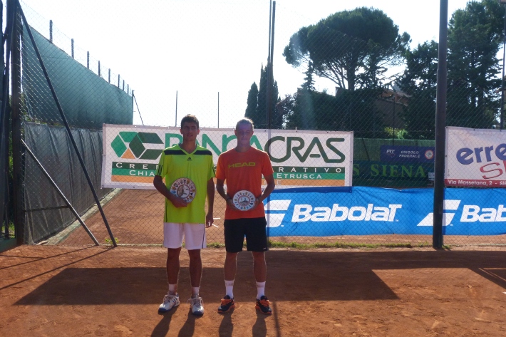 Tennis: Cachin vince il Città di Siena Itf