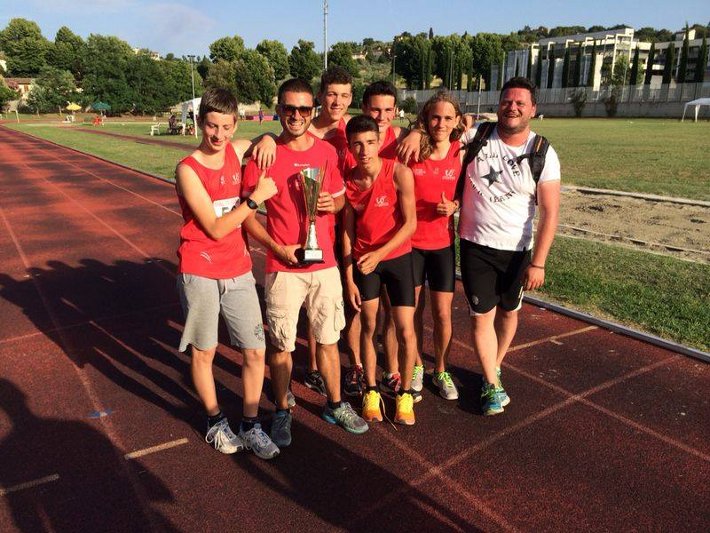 Pecciarelli ed i cadetti dell’Uisp campioni regionali