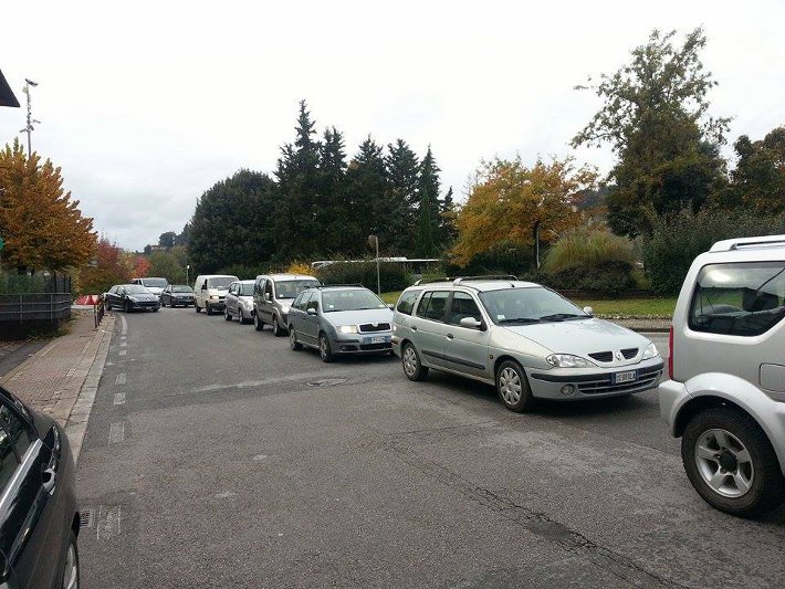 Colonna San Marco: traffico e niente parcheggi