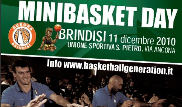 BBG: in 400 per il minibasket day a Brindisi