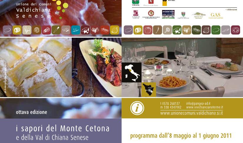"I sapori del Monte Cetona e della Val di Chiana Senese" al ristorante