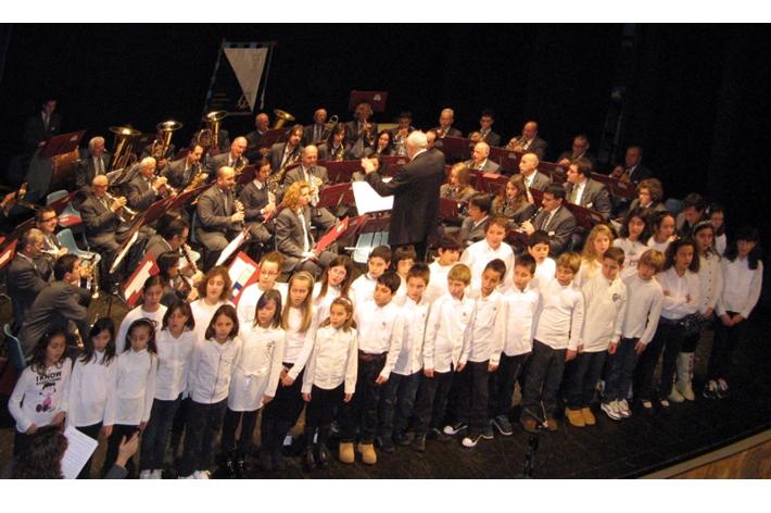 La banda Città del Palio in concerto