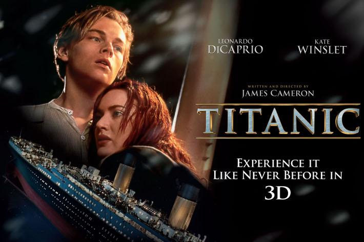 Titanic in versione 3D: prima visione a Colle