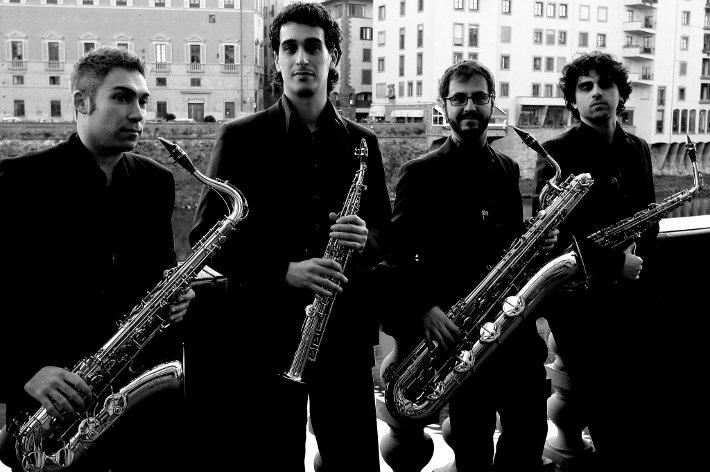 Florentia Saxophone Quartet in concerto al Parco Sculture del Chianti