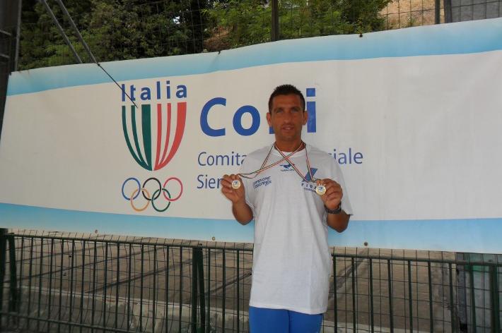 Due ori per Siragusa agli campionati master toscani di atletica