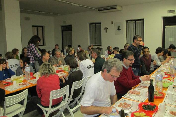 Il baseball festeggia il Natale a tavola