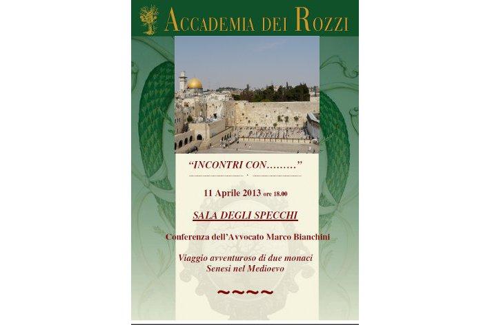 "Incontri con…" all’Accademia dei Rozzi