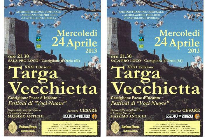 A Castiglion d’Orcia torna "La targa vecchietta"