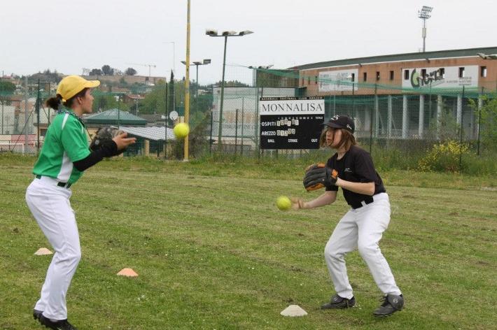 Softball: Gaia Benvenuti al Try Out Under 13 di Arezzo