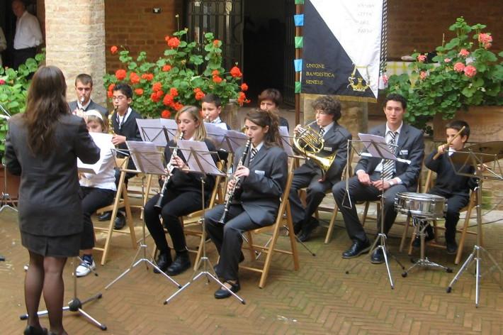 Saggio degli allievi della Banda Città del Palio