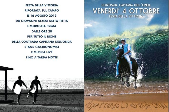 La grande Onda "si abbatte" su Siena
