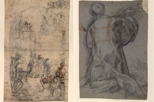 Nove disegni di Francesco Vanni in mostra a Yale