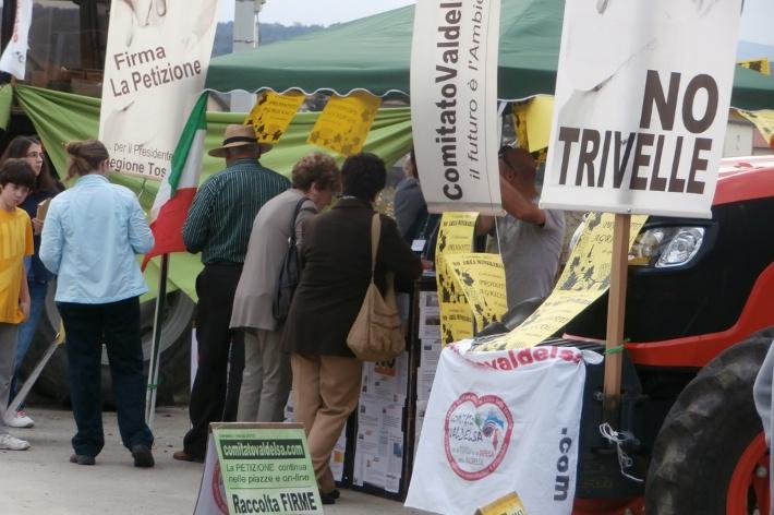 Comitato per la Tutela della Valdelsa in azione a Certaldo