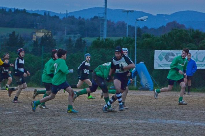 Rugby: le due Under 14 al sabbione
