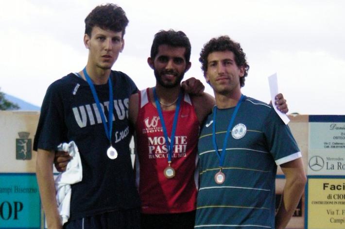 Matteo Baldi campione toscano assoluto di salto in alto