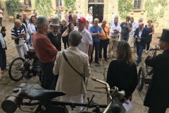 vertine e badia a coltibuono auto club e moto d'epoca siena e triciclo a motore primetti stucchi (7)